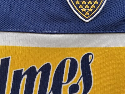 BOCA JUNIORS 1997 1998 HOME FOOTBALL SHIRT SOCCER JERSEY NIKE sz L
