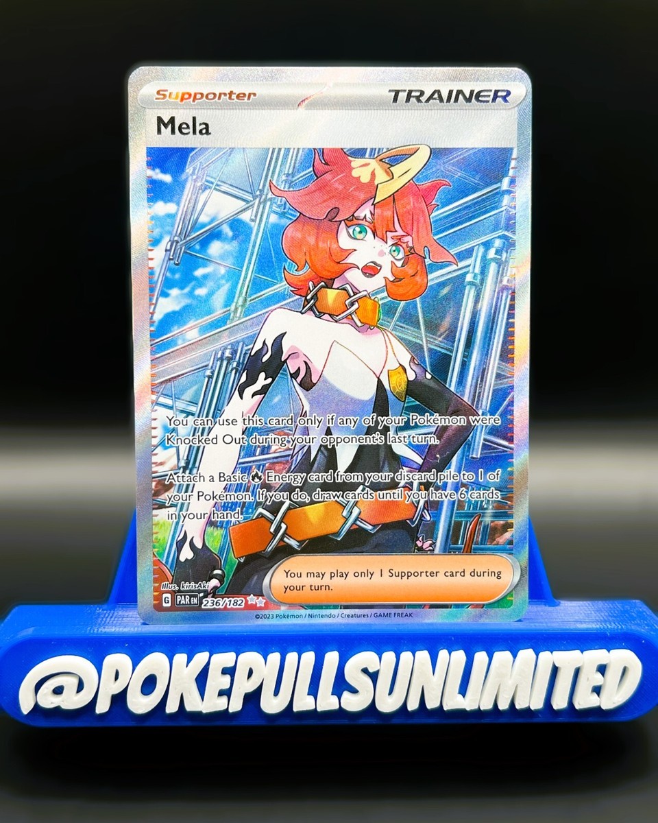 Mela Paradox Rift 236/182 Holo Ultra Rare NM Pokémon TCG