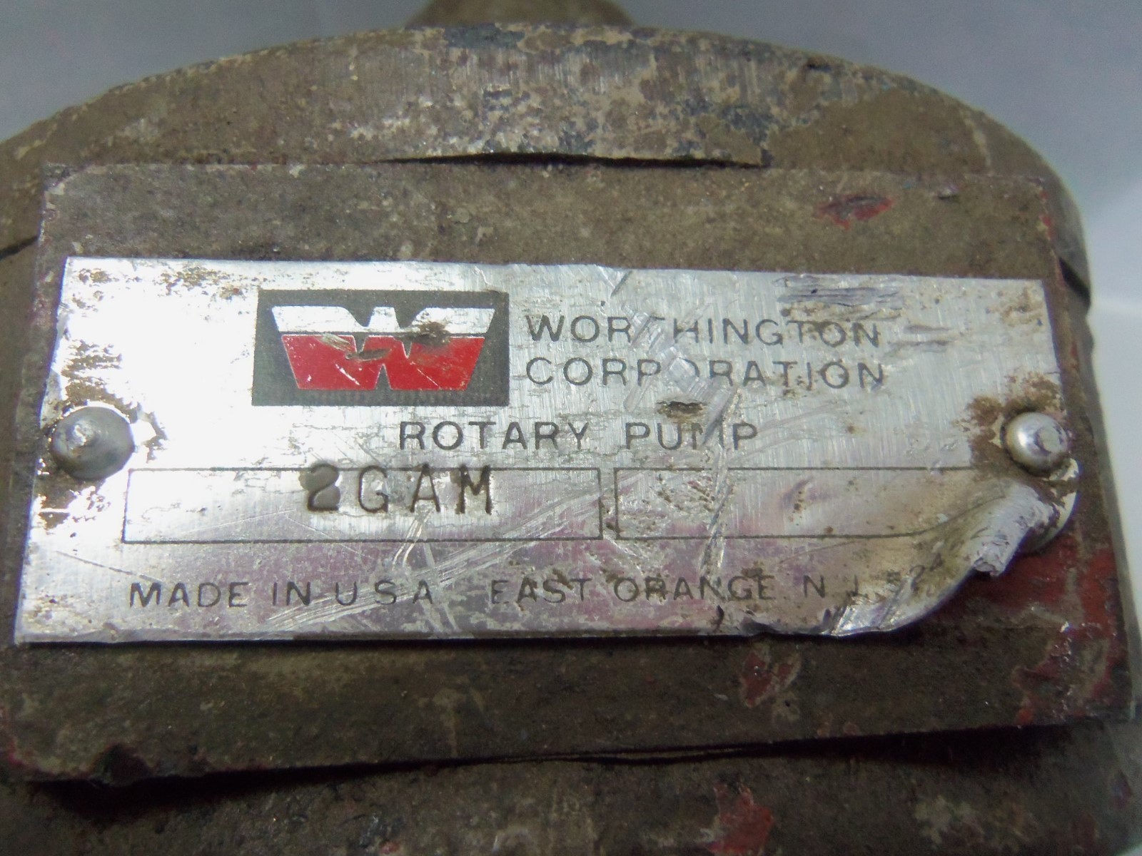 NICE WORTHINGTON 2GAM ROTARY HYDRAULIC GEAR PUMP eBay