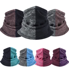 Men Women Winter Neck Gaiter Scarf Ski Warm Fleece Face Mask for Cold Weather US