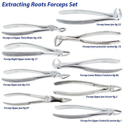 Pulizia Denti Tartaro KIT DI MICROCHIRURGIA Orale Dentale Elevatori Parodontali Strumenti Air-Flow Dental