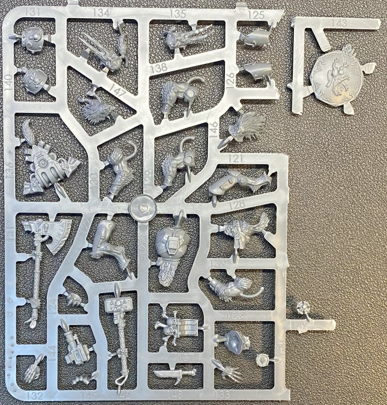 Wulfen 5 Space Wolves Space Marines Multipart Kit Warhammer 40k - NoS (x1)
