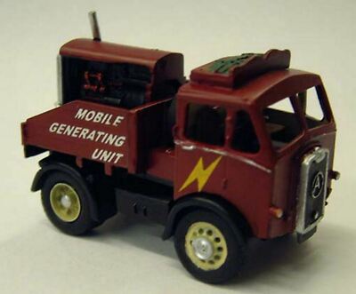 Atkinson Ballast box generator Lorry G78 UNPAINTED OO Scale Langley Models Kit
