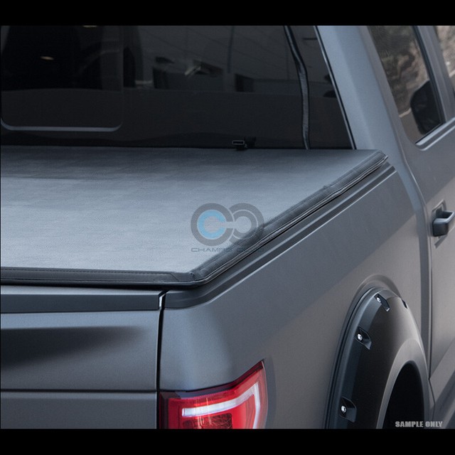 Motors For 2004 2014 F150 Reg Super Crew Cab 6 5 Ft Bed Tri Fold Hard Tonneau Cover Lw Truck Bed Accessories