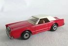 VTG 1:64 MATCHBOX DIECAST 1979 ENGLAND #28 CONTINENTAL V RED WHITE EXCELLENT