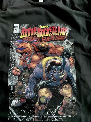 Bebop and Rocksteady Unisex T-shirt (Bella Canvas) | eBay