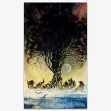 Vintage Print 82- Autumn People