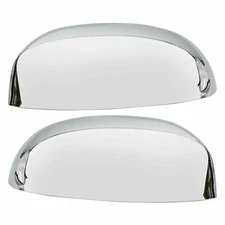 For 07-13 14 Chevy Silverado/GMC Sierra Chrome Mirror Covers Caps Replacement