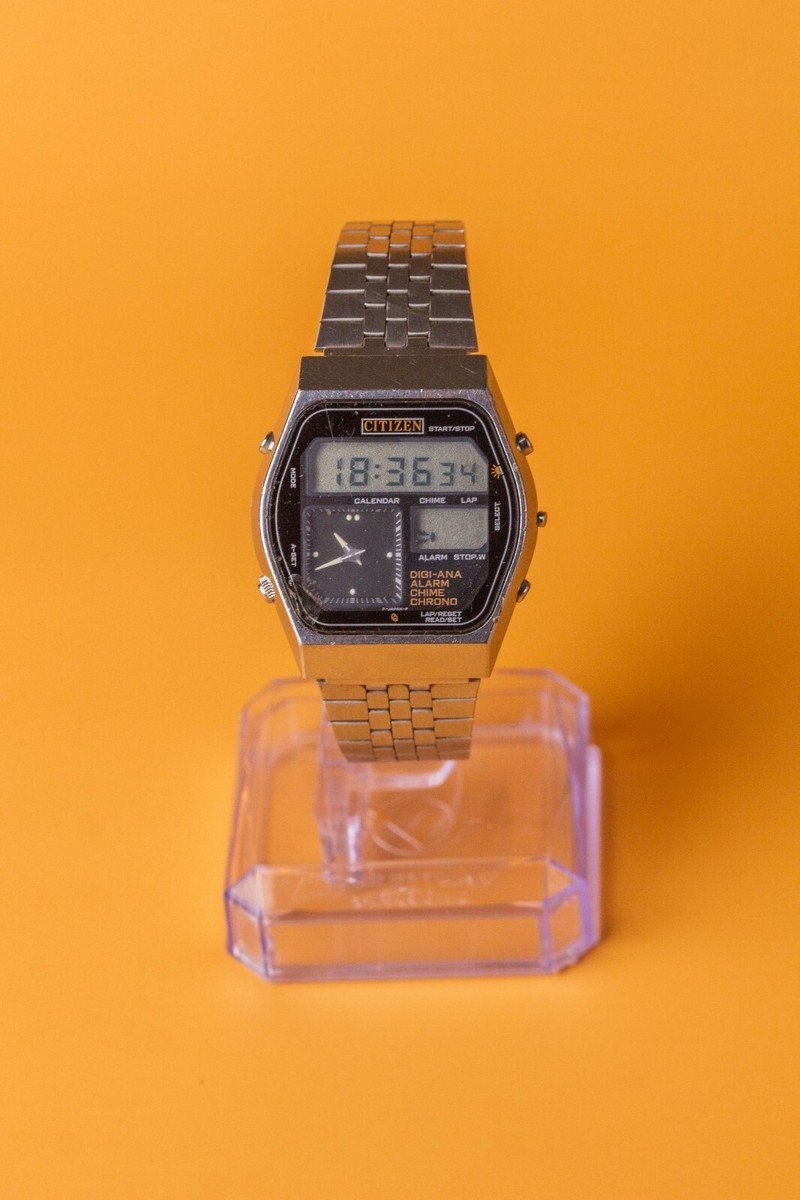 Citizen Ana Digi 4-099991 Alram Chono Mens/Unixex Watch | eBay