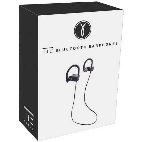 Tie Studio 19-90013  Bluetooth 4.1 Sport Sport Cuffie auricolari Bluetooth Nero