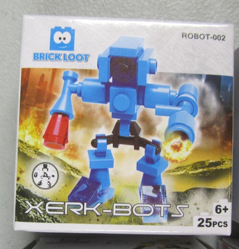Brick Loot Exclusive Xerk Bots - 5 Total (127 pieces) - Picture 2 of 10
