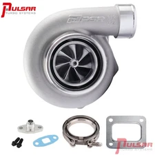 PTE 6870E Dual Ball Bearing Billet Wheel Turbo T4 Open, Vband 0.81A/R