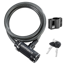 Kryptonite 12Mm Key Cable Bicycle Lock Flexible Steel Cable Cut Resistance