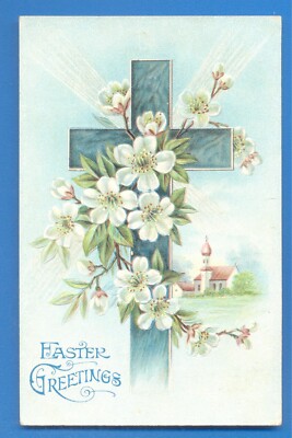 OSTERGRÜSSE.PRÄGEPOSTKARTE