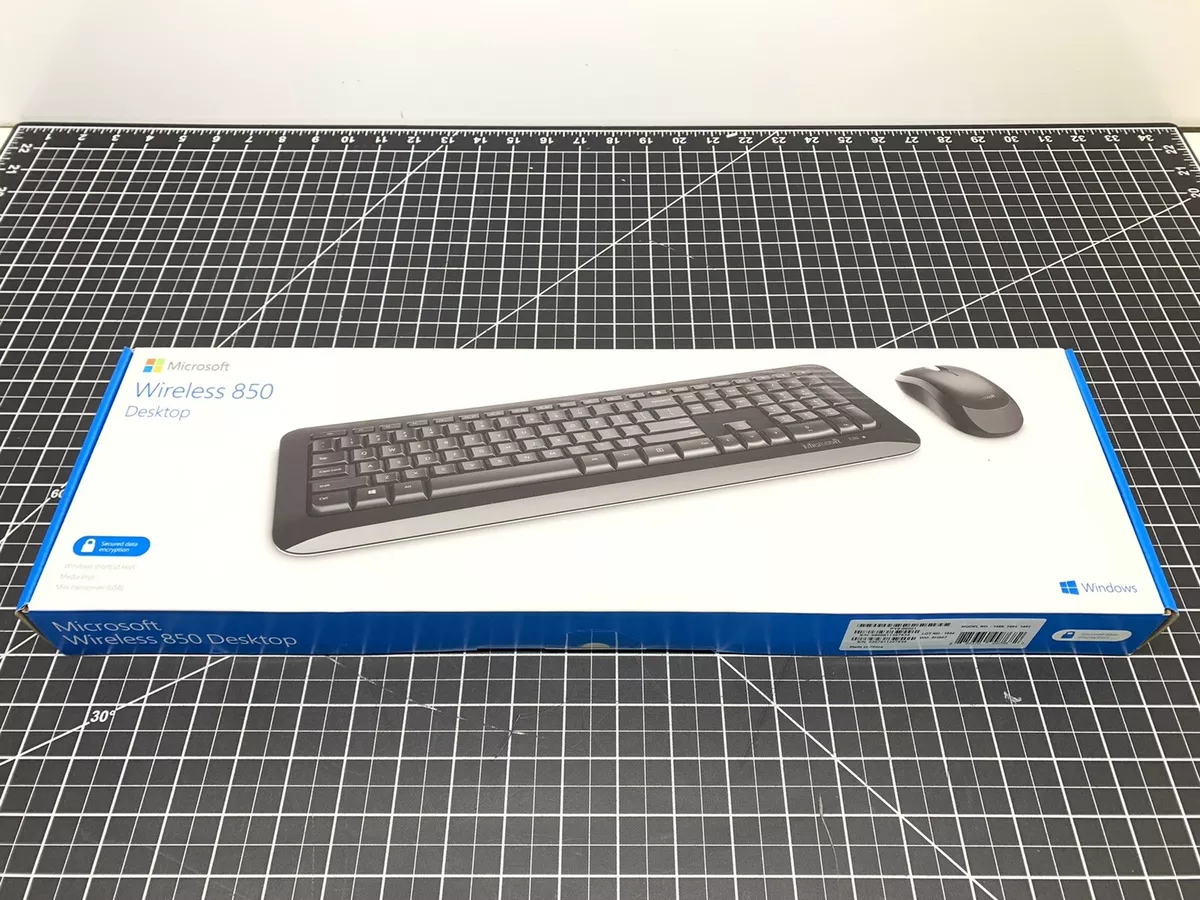 Microsoft Keyboard & Mouse: Wireless Desktop 850