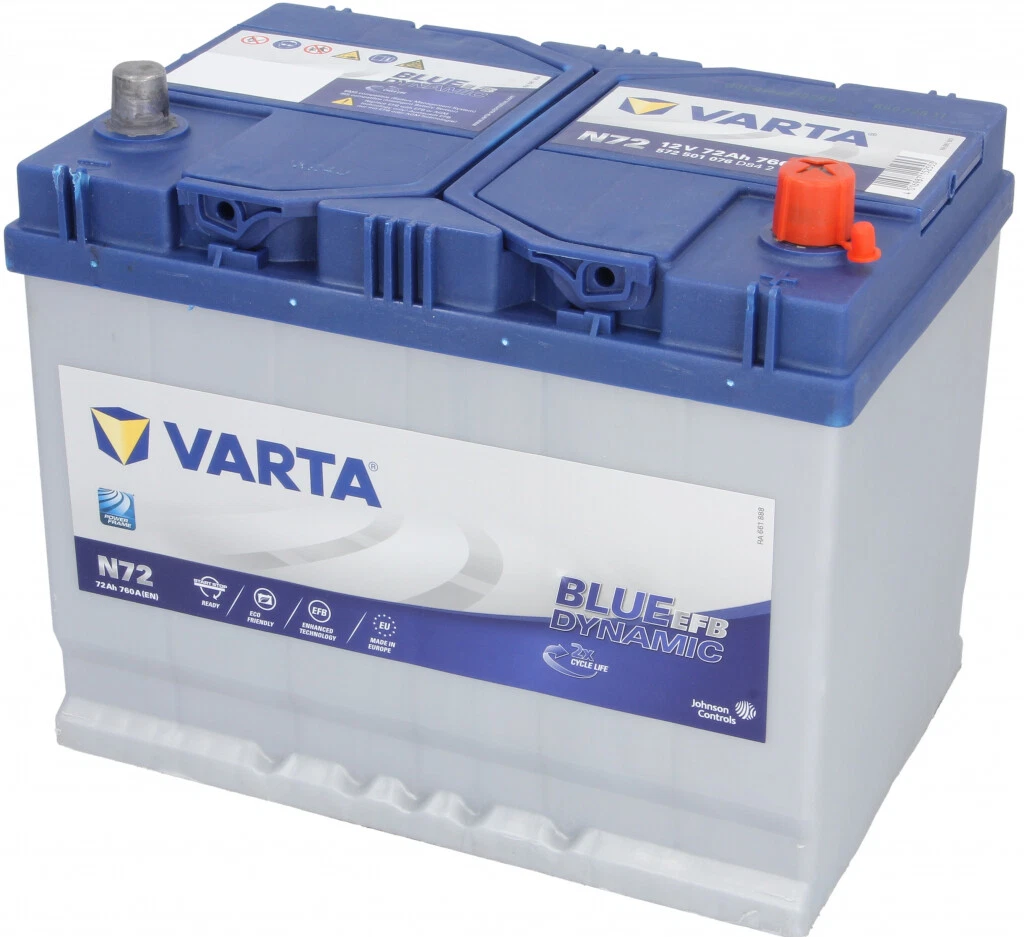 BATTERIA VARTA N70 EFB 70AH START&STOP 760A - F.A.V. di Amorelli