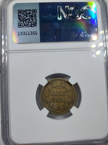 1859 Indian Cent NGC AU-53- First Year Type! - Picture 4 of 4