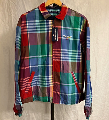 Polo Ralph Lauren Polo Sport Madras Windbreaker - Men's Size