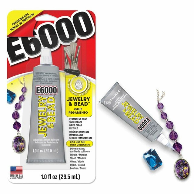 Eclectic Products ECL42001 Adhesive E6000 Jewelry & Bead Glue 1 oz