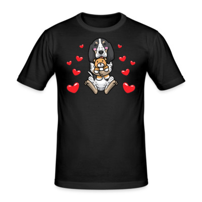 Bluetick Coonhound T-Shirt Hund Kuscheltier Hundeliebhaber Geschenk