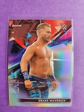 Drake Maverick 2021 Topps Finest WWE #82 Refractor