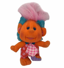Hobnobbins Troll Doll Cousin Tacky Orange Vintage 80s Playskool 1989