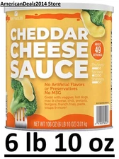Bay Valley Cheddar Cheese Sauce (106 oz.) LOWEST PRICE!! FREE SHIP!!