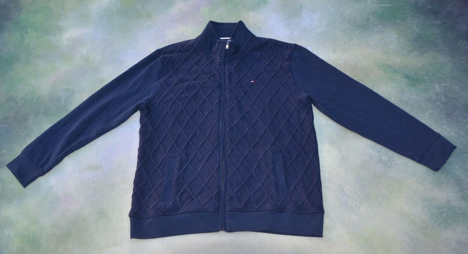 Tommy Hilfiger Men's Full Zip Sweater Jacket Size… - image 1