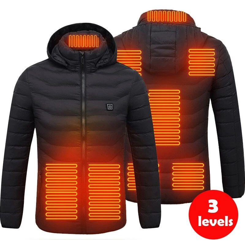 Electric USB Heated Vest Jacket Warm Cloth Coat Heating Pad Body Warmer Unisex
Opens in a new window