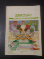 Vintage 1978 SURROUND Instruction Manual ATARI 2600 Game System Booklet  ONLY 