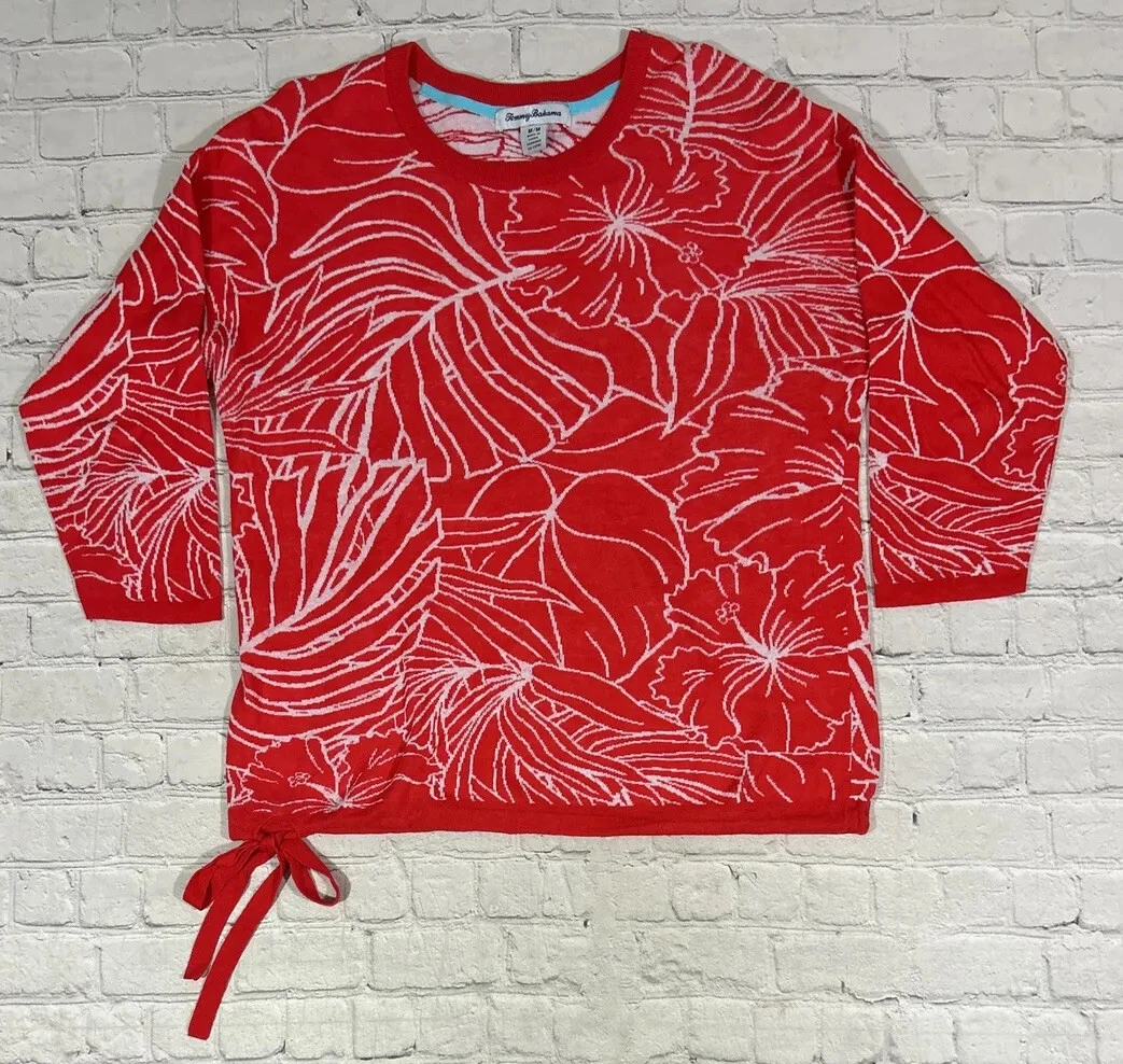 Tommy bahama red sweater Clearance