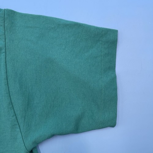 T-shirt vintage anni 90 Jump Rope cuore americano punto singolo verde USA grande - Foto 4 di 9