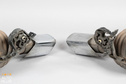 06-08 Mercede W164 ML320 ML350 ML500 Exhaust Muffler Tip Set OEM - Picture 12 of 12