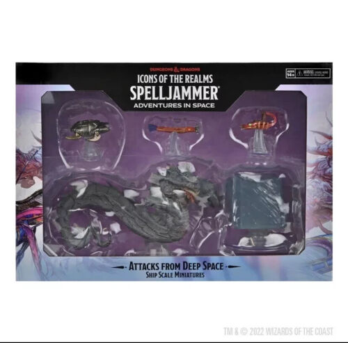 D&D Icons of The Realms Spelljammer Adventures In Space: Attacks From Deep Space
