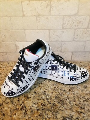 Rare Reebok Herren Classic Reebopper Dice Poker Vegas Gambling Sneakers S-12