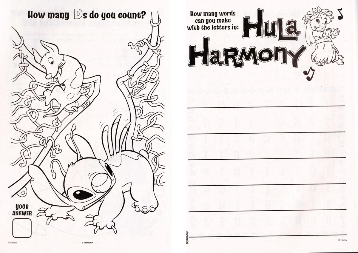 Lilo And Stitch Coloring Pages Lilo And Stitch Reading A, 50% OFF