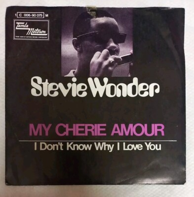 Stievie Wonder / My Cherue Amour / I Don't Know Why I Love Youv/ Single Platte 7