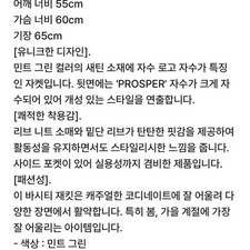 Mint Color Varsity Jacket with Embroidered Logo Vintage