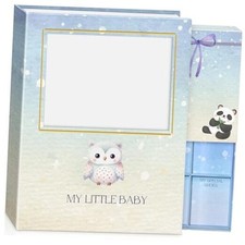 Baby Memory Book Keepsake Box For Baby Girl Or Boy Baby Book From Birth To Age