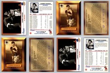 Carmen Basilio 4 Card Lot - Ringside Kayo - HOF