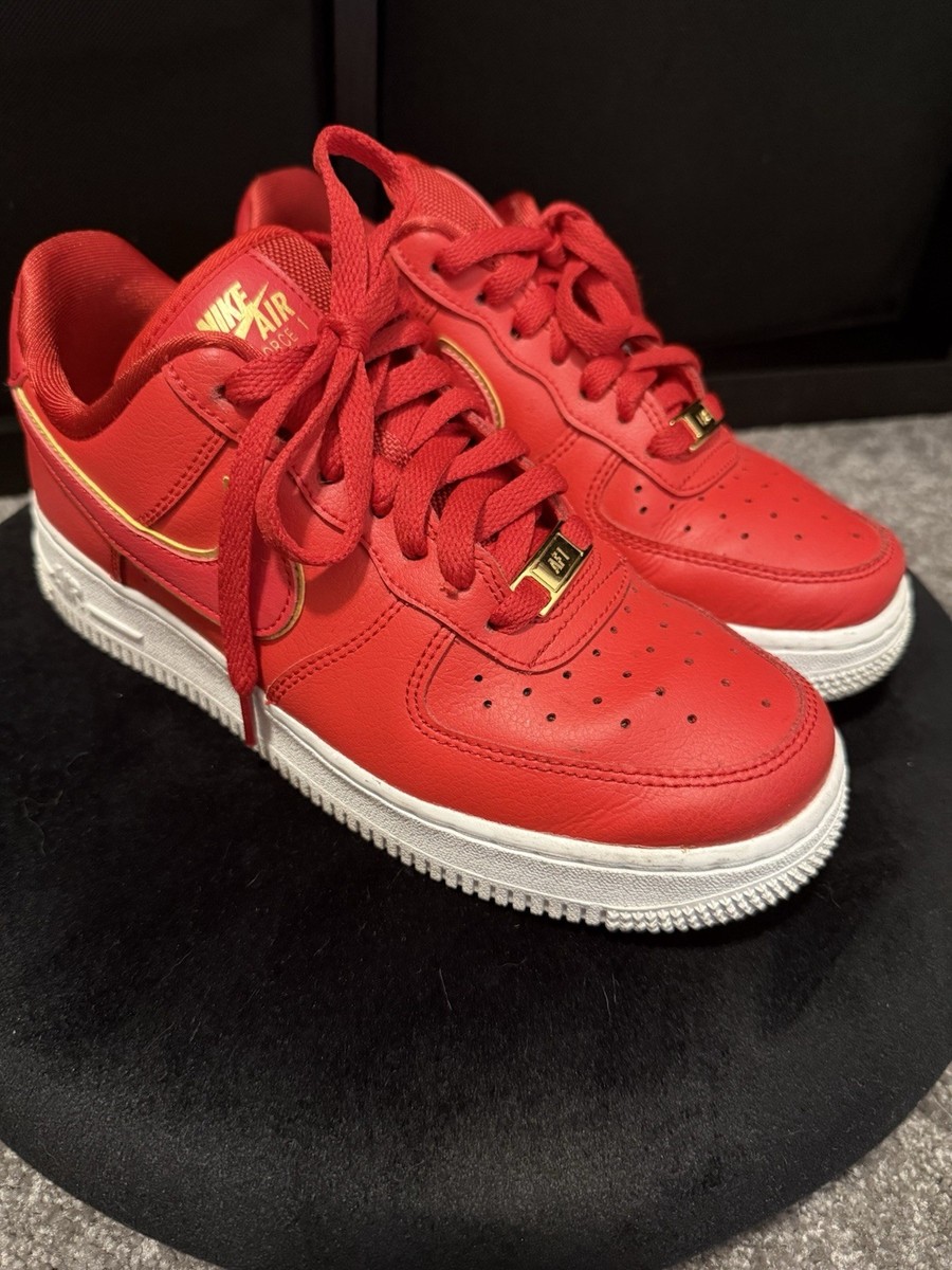 Air Force 1 red limited edition DJ Khaled Shows Early Pair of Red LV Nike AF1s | Hypebeast main image 3