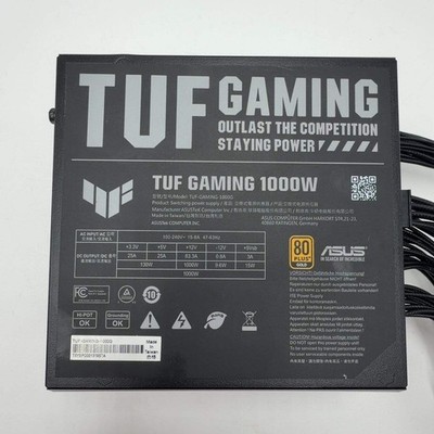 TUF GAMING TUF-GAMING-1000G NA 80 Plus 1000W Fully Modular Power Supply