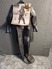 Star Wars THE MANDALORIAN Halloween Costume Child MEDIUM 8-10 Jazwares NEW