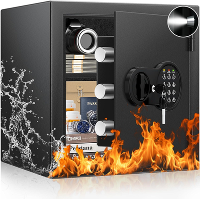 #ad #ad 2.0 Cuft Fireproof Safe Box with Digital Keypad amp; Alarm $252.79