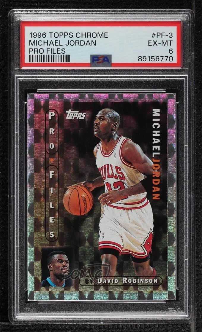 1996-97 Topps Chrome - Michael Jordan #PF-3 for sale | eBay