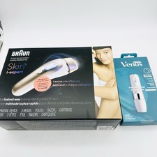 Braun Skin i-Expert Hair Removal Device With 3 Smart Heads  Soft Vanity Case