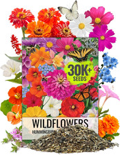 Wildflower  Butterfly and Hummingbird Seed Mix 2 Ounce No Filler | 23 Varieties  106.96 per gallon