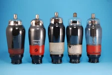 5x Philips Made EBL1 Tested Double Diode Pentode Power Output Tubes 3RDDP6