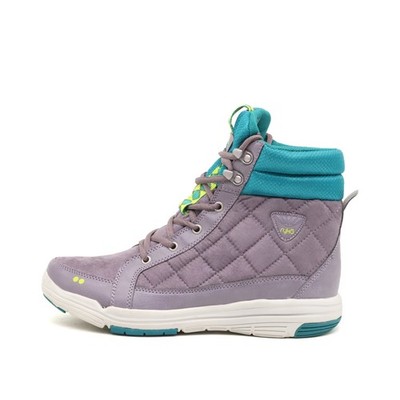 Ryka Damen Aurora Sneaker Stiefel Lila Türkis Stoff Schaft High-Top EU 38