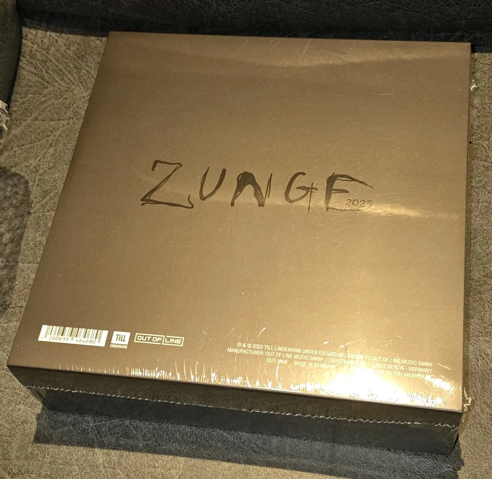 NEU & OVP FANBOX TILL LINDEMANN Zunge 2025 Limitiert OOP 2-CD Digipack Rammstein - Bild 2 von 4